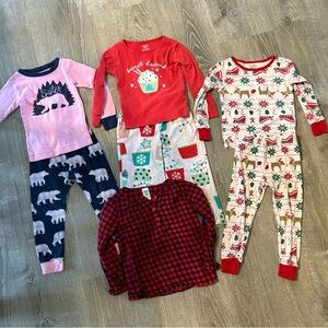Toddler Girls Pajama/Clothing Lot - 3T